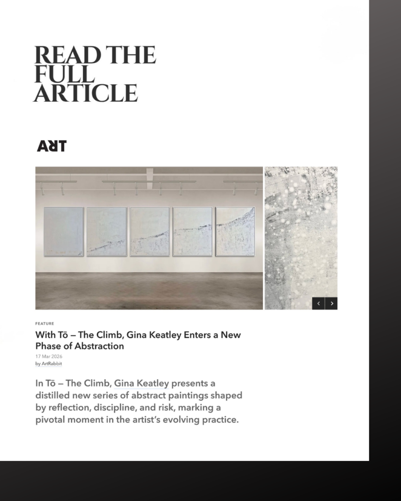 Gina Keatley is a bold and innovative artist whose journey into contemporary art reflects her passion for pushing creative boundaries. Her signature collection, Untamed Moderns, serves as an anthology of abstract expressionism, exploring the depths of human emotion through dynamic contrasts of monochrome and bursts of mandarin orange. This distinctive style invites audiences into a visceral dialogue with color, form, and texture, celebrating the transformative power of artistic expression.